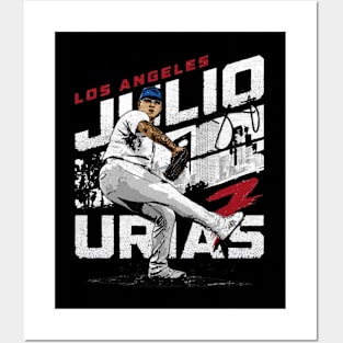 julio urias city name Posters and Art